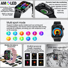 2025 New Uric Acid Blood Fat Smart Watch Men ECG+PPG Pulse Blood Pressure Bluetooth Call Sports Laser Care Health Tracking Watch